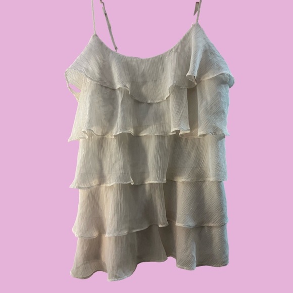 Candies Britney Spears Ruffle Tank Top - Picture 2 of 10